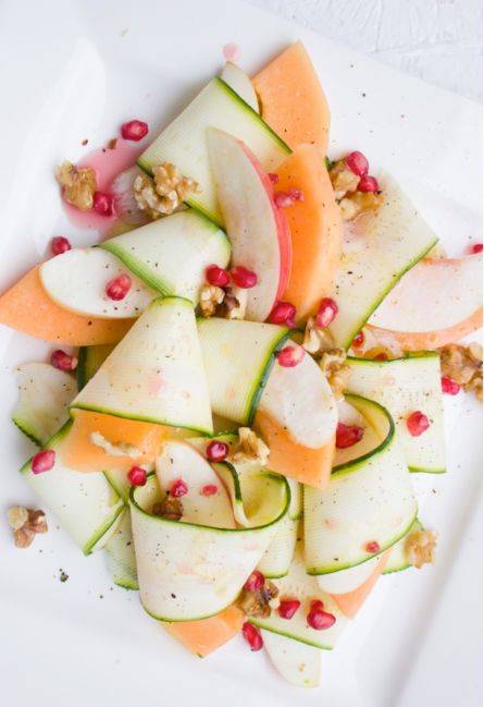 Crunchy Summer Melon Cucumber Salad